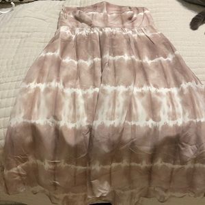 Guess strapless dress